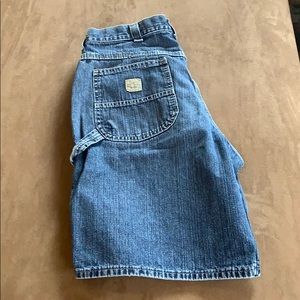 Lee carpenter jean shorts.